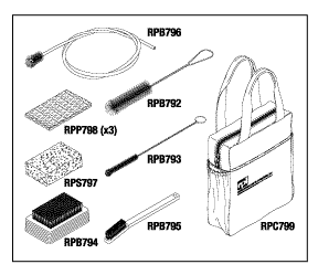 (image for) Midmark CLEANING KIT COMPLETE WITH MID-CLEAN&TRADE;